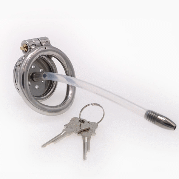 Stainless Steel Anti-Escape Chastity Cage for Men