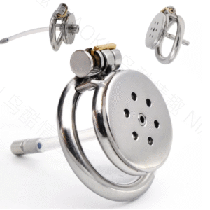 Stainless Steel Anti-Escape Chastity Cage for Men