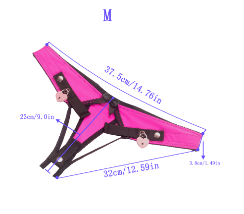 Chastity Cage Support Thong — Prevents Slipping and Keeps the Lock Secure