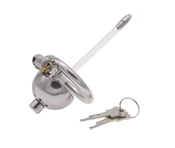 004-1 Extra-Small Metal Chastity Cage for Men