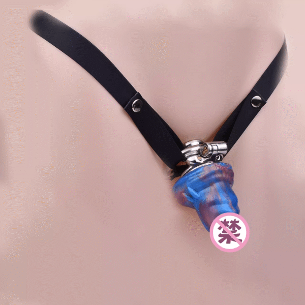 Alien Tentacle Fantasy Dildo Urethral Chastity Device