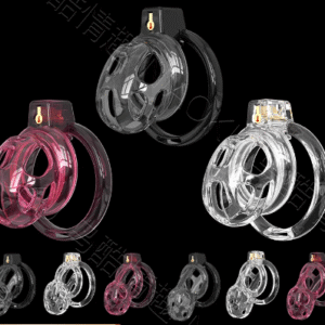 Soft Silicone Transparent CB Chastity Cage BDSM